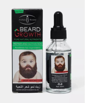 Масло для роста бороды и усов Beard Growth